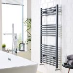 Kartell K-Rail 22mm Anthracite Towel Radiator