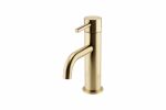 Kartell Ottone Mono Basin Mixer Brushed Brass