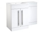 Kartell Matrix 2 Door L Shaped Furniture Pack 1100mm - Includes Cistern