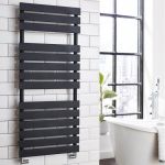 Atlantic Anthracite Designer Towel Radiator 1185mm x 500mm (HxW) 2490 BTU